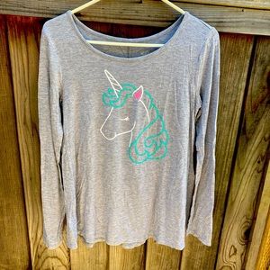 Super soft rayon Unicorn shirt